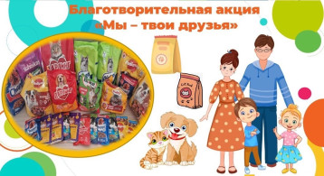 БЛАГОТВОРИТЕЛЬНАЯ АКЦИЯ «МЫ - ТВОИ ДРУЗЬЯ» БЛАГОТВОРИТЕЛЬНАЯ АКЦИЯ «МЫ - ТВОИ ДРУЗЬЯ».